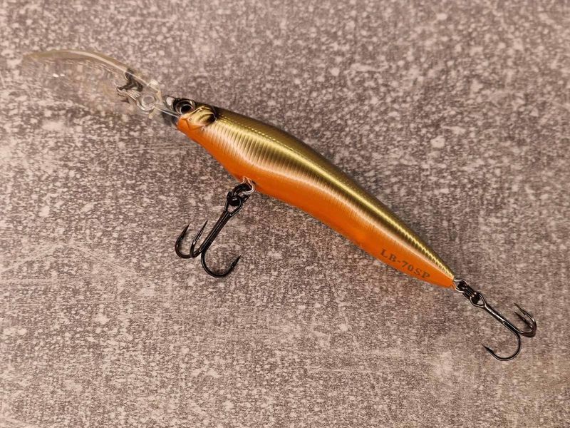 Воблер Yo-Zuri Longbill Minnow LB-70 Yo-Zuri F737 EGBL Yo-Zuri F737-EGBL фото