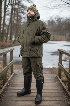 Мужской зимний костюм Алова Оливка Алова Оливка New фото