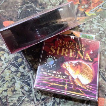 Волосінь монофільна Sirena Multicolor 100м різнобарвна Sirena Multicolor фото