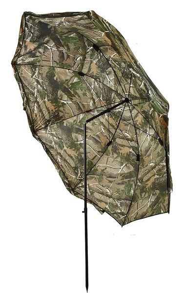Зонт-палатка камуфльований Carp Zoom Umbrella Shelter CZ5975 (250см), фірмова парасолька-намет Carp Zoom CZ5975 фото