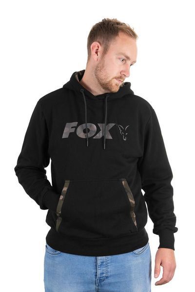 Толстовка Fox Black/Camo Hoody M CFX062 фото