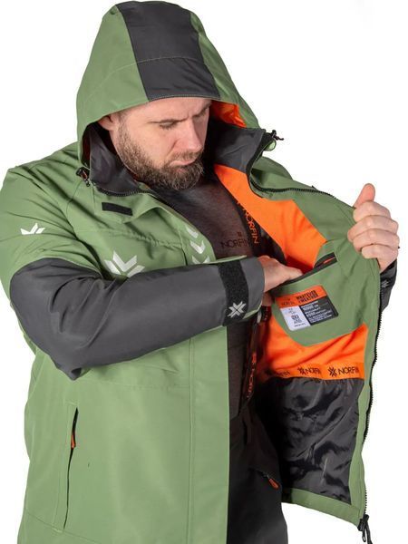 Демисезонный мембранный костюм Norfin Alpha 2 Waterproof 10000/8000 для рыбалки и активного отдыха Norfin Alpha 2 фото