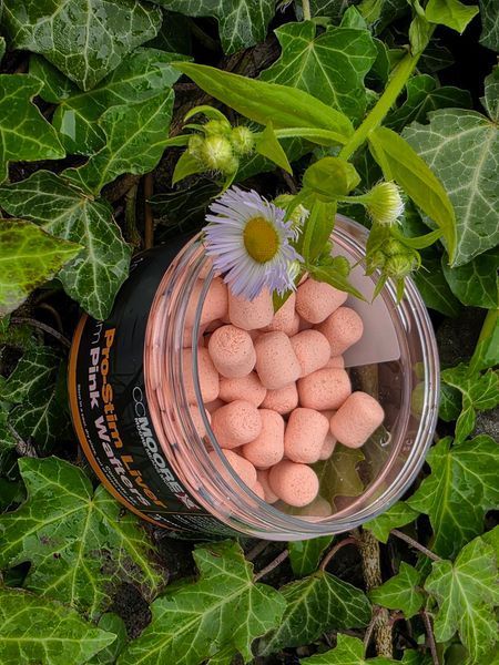 Вафтерси CC Moore Pro-Stim Liver Pink Dumbell Wafters 10x14mm (65шт), бойли CCMoore (копчені ковбаски з печінкою) 98102 фото