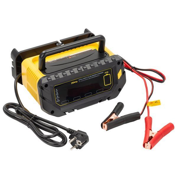 Автоматичний зарядний пристрій HTRC Smart 26A 12 V / 24 V для LiFePO4 і AGM акумуляторів, інтелектуальне заряджання АКБ 240 W HT-RC C26A фото