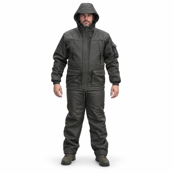 Чоловічий тактичний костюм Softshell з напівкомбінезоном-трансформером Демисезонный костюм фото