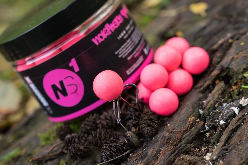 Бойли CC Moore NS1 Pop Ups Pink 12мм 55шт + бустер NS1 96321 фото