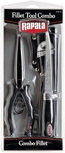 Набор рыбака Rapala Fillet Tool Combo RPLR8-706, (нож, плоскогубцы) RPLR8-706 фото