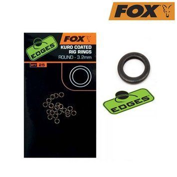 Колечка для гачків Fox Edges Kuro O Rings Medium (25шт) CAC544 фото