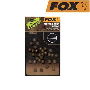 Бусина Fox Edges Camo Tapered Bore Bead 4мм (30шт) CAC769 фото