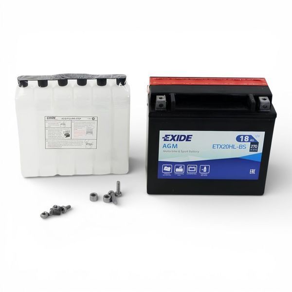 Акумуляторна батарея для мототехніки EXIDE AGM ETX20HL-BS 18Ah ETX20HL-BS фото