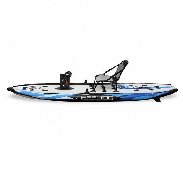 Рибальський надувний кояк Haswing Fishing GPS HB-54606 під мотор W40 GPS 54606 фото