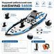 Рибальський надувний кояк Haswing Fishing GPS HB-54606 під мотор W40 GPS 54606 фото 8