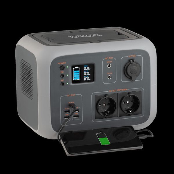 Зарядная электростанция TOTALPOWER 500 (500Wh, 300Вт), портативная станция для телефонов, ноутбуков, роутеров. Totalpower TP500 фото