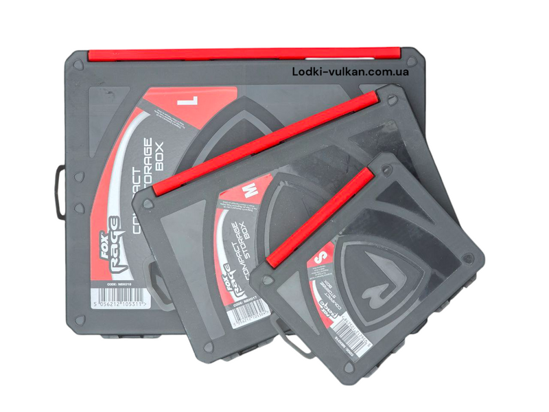 Коробка для оснасток Fox Rage Compact rig rig storage box - S (14x11,5x2,5см) NBX016 фото