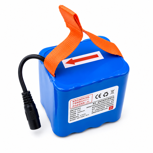 Акумулятор підвищеної ємності Flytec 7.4V 24000 mAh для прикормових корабликів Flytec 7.4V 24000mah фото