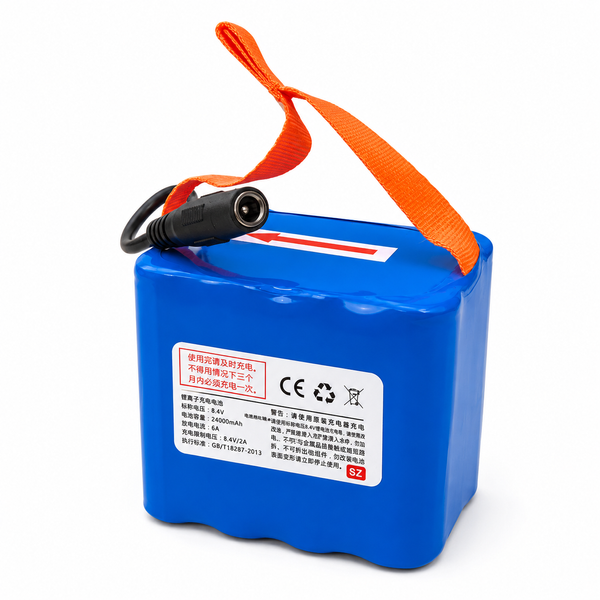 Акумулятор підвищеної ємності Flytec 7.4V 24000 mAh для прикормових корабликів Flytec 7.4V 24000mah фото