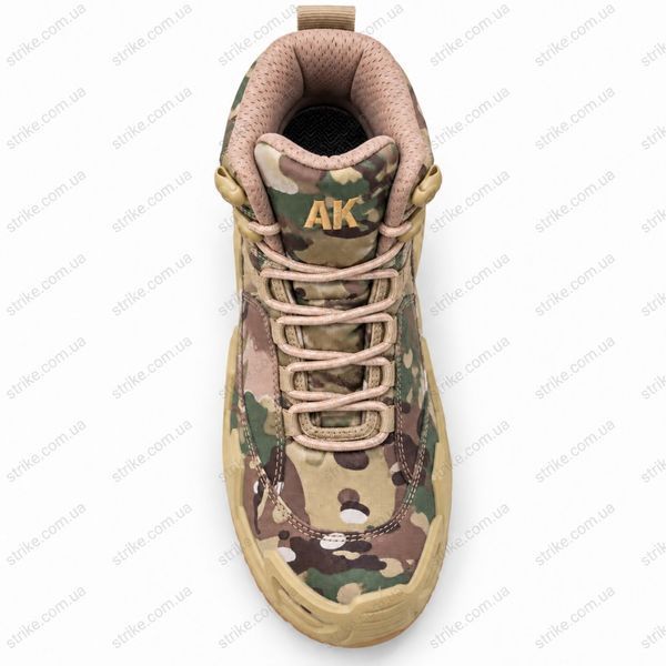 Высокие тактические ботинки AK &laquo;Зубы&raquo; Multicam &mdash; Cordura / GORE-TEX, усиленная подошва Ботинки АК мультикам фото