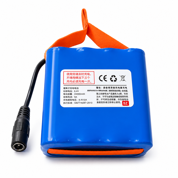 Акумулятор підвищеної ємності Flytec 7.4V 24000 mAh для прикормових корабликів Flytec 7.4V 24000mah фото