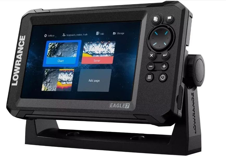Эхолот-картплоттер Lowrance Eagle 7 с датчиком TripleShot HD 000-16121-001 фото