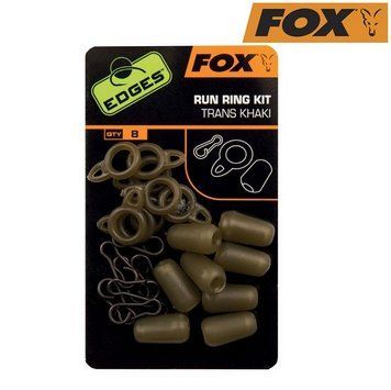 Комплект для змінного монтажу Fox Edges Standard Run Ring Kit Trans Khaki (8шт) CAC583 фото