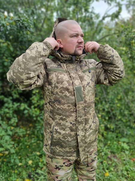 Бушлат зимовий ЗСУ до -30С, ММ14 Бушлат пиксель ММ14 фото