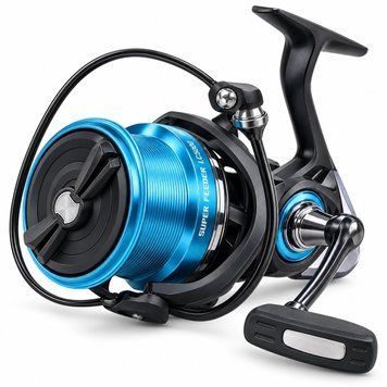 Катушка с передним фрикционом Carp Zoom Super Feeder LC5000, фирменная фидерная катушка Carp Zoom CZ1395 фото