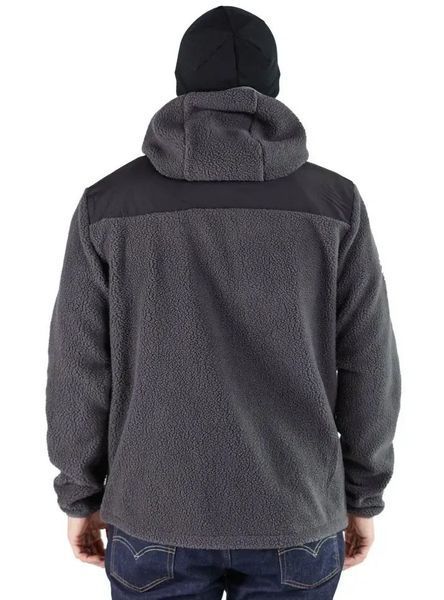 Флисовая куртка мужская Norfin POLARGUARD с капюшоном теплая зимняя из плотного флиса 360 г/м&sup2; Norfin POLARGUARD GR фото