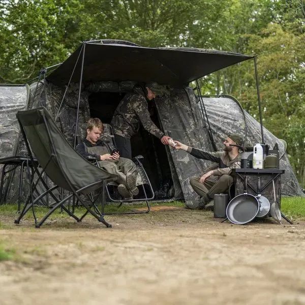 Карповая палатка-шатер Nash Bank Life Gazebo Camo Pro T1320 фото