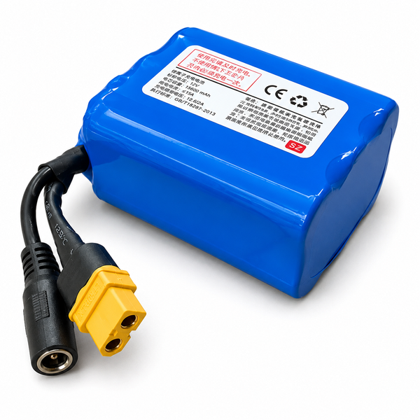 Акумулятор 12V 15600 mAh для прикормочного кораблика D50 / D50B / D50D Li-ion Flytec 12V 15600 mah фото