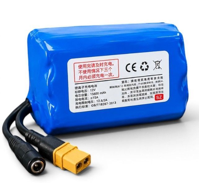 Акумулятор 12V 15600 mAh для прикормочного кораблика D50 / D50B / D50D Li-ion Flytec 12V 15600 mah фото
