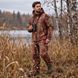 Костюм мужской демисезонный Softshell на флисе водозащитный для охоты, рыбалки, туризма и квадроцикла, камуфляж Лес Soft shell shark дубок фото 8