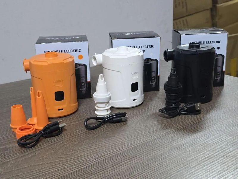 Насос для лодок, матрасов, бассейнов LW-A-2004 5200mAh USB оранжевый LW-A-2004 фото