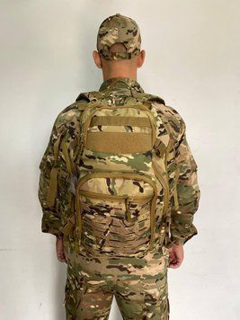 Фірмовий тактичний рюкзак CamoTec Brisk LC Multicam 30л 7121 фото