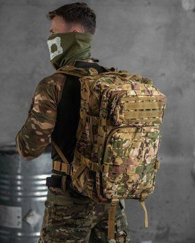 Рюкзак тактичний на 50л (матеріал Cordura) RT-1512 мультикам фото