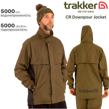 Куртка водонепроницаемая Trakker CR Downpour Jacket (5000mm) Trakker Downpour Jacket фото