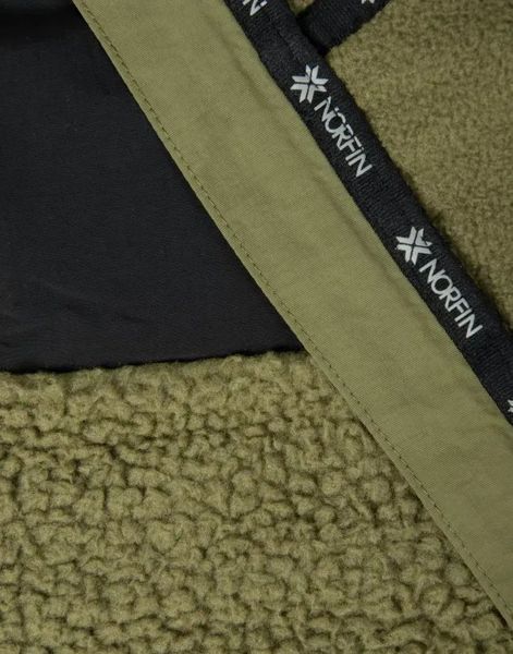 Зимняя куртка из плотного флиса Norfin POLARGUARD GREEN с капюшоном и высоким воротником Norfin POLARGUARD GREEN фото