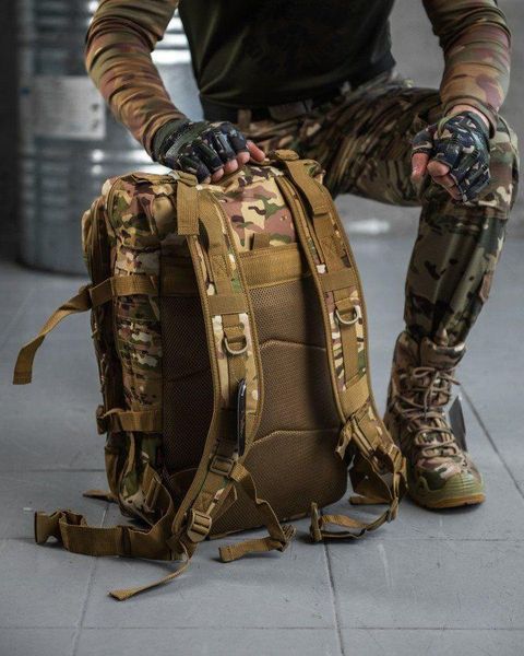 Рюкзак тактичний на 50л (матеріал Cordura) RT-1512 мультикам фото