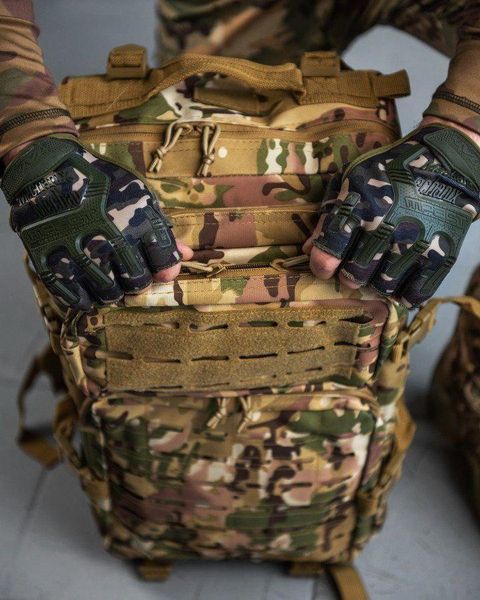 Рюкзак тактичний на 50л (матеріал Cordura) RT-1512 мультикам фото