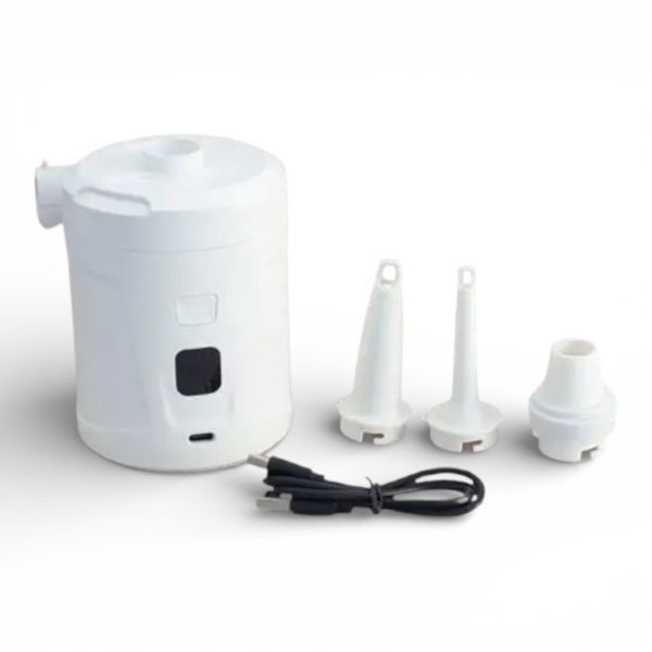 Насос для човнів, матраців, басейнів LW-A-2004 5200mAh USB білий LW-A-2004 фото