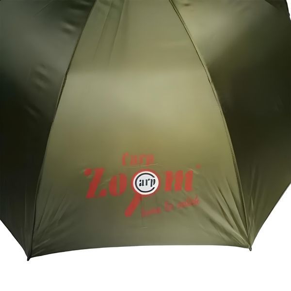 Парасолька рибальська Carp Zoom Umbrella Steel Frame CZ7641, фірмова рибальська парасолька Carp Zoom CZ7641 фото