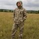 Жіночий тактичний камуфляжний костюм-дощовик &laquo;Піксель&raquo; Дождевик пиксель фото 9
