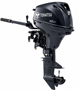 Човновий мотор Tohatsu MFS 9.9 4-тактний інжекторний 9.9 л. MFS9.9E S фото