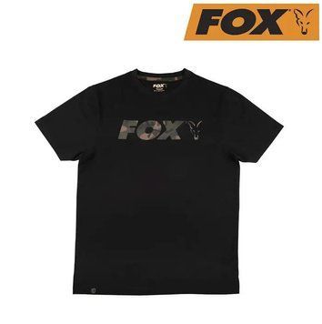 Футболка Fox Black / Camo Raglan T CFX020 фото