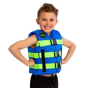 Нейлоновый страховочный жилет Jobe Nylon Vest Youth Blue 244823014 фото