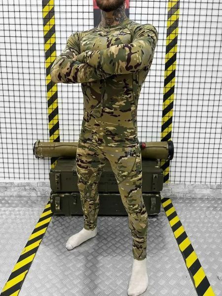 Термобелье тактическое Woodland camo A 152 фото
