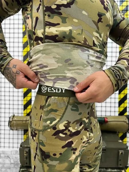 Термобелье тактическое Woodland camo A 152 фото