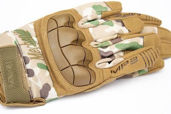 Перчатки тактичні з захистом кісточок Mechanix Mpact Mechanix Mpact мультикам фото