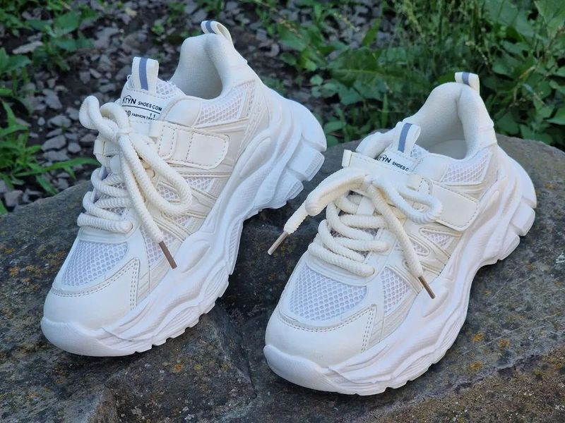 Подростковые кроссовки на платформе 34р., 36р. BY3666-3C фото