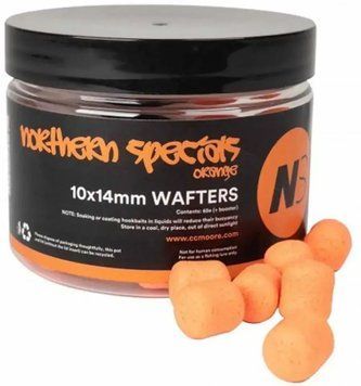 Бойли СС Moore NS1 Dumbell Wafters Orange10x14мм 65шт + бустер NS1 90294 фото
