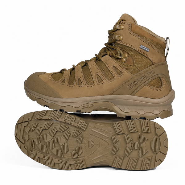 Тактичні демісезонні черевики Salomon Quest 4D GTX Forces 2 Gore-Tex, койот Salomon Quest 4D койот фото